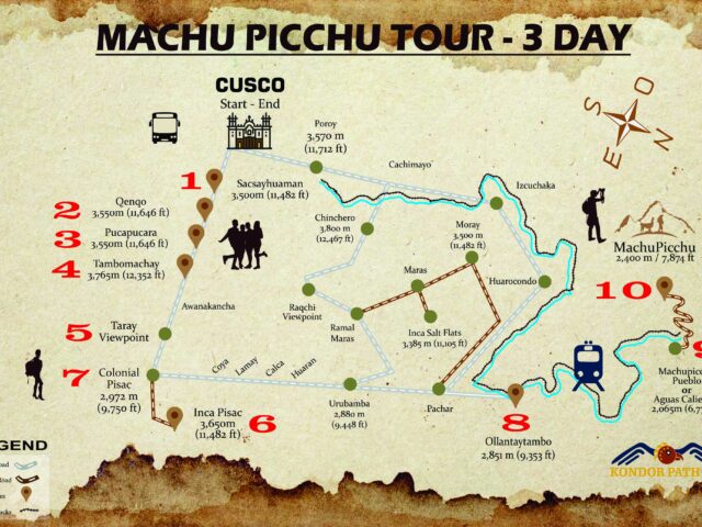 NEW Machu Picchu 3 Days Tour with Sacred Valley