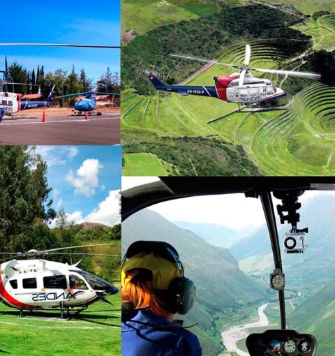 Helicopter Charters – Inca flight Experience