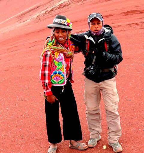 Red valley tour Peru