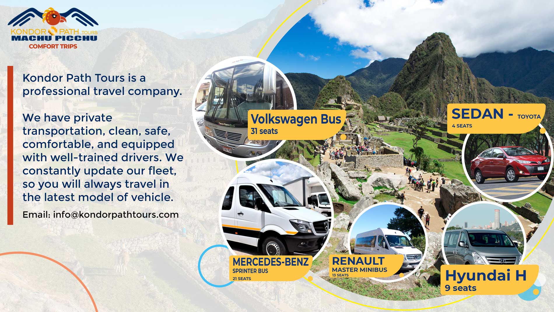 1 Day Sacred Valley Tour Cars