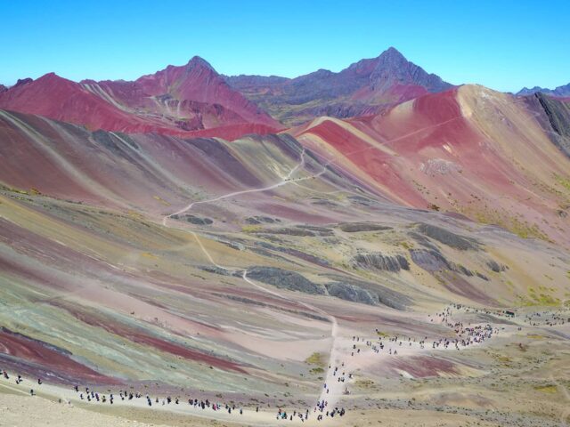 Rainbow Mountain Peru Height