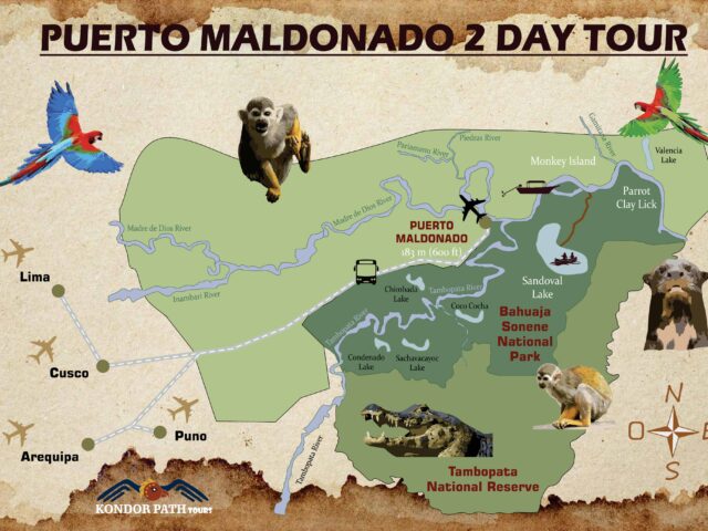 Puerto Maldonado 2 Day Tour