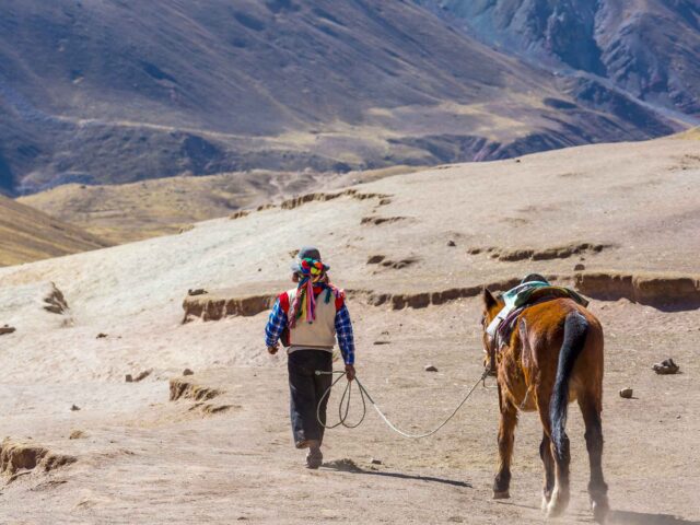 Horseback Riding Rainbow Mountain Cusco